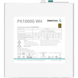 DeepCool PX1000G 1000W alimentation  Blanc, 3x PCIe, 1x 12VHPWR, Gestion des câbles