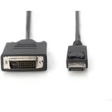 Digitus Câble adaptateur DisplayPort > DVI-D Noir