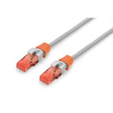 Digitus Clips de couleur pour câbles de raccordement - Orange, Finition Orange
