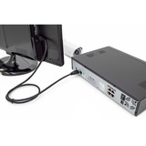 Digitus DB-330123-010-S, Câble Noir