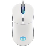 ENDORFY GEM Plus Onyx White, Souris gaming Blanc/gris