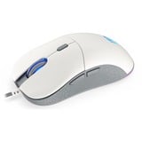 ENDORFY GEM Plus Onyx White, Souris gaming Blanc/gris