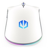 ENDORFY GEM Plus Onyx White, Souris gaming Blanc/gris