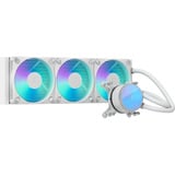 Fractal Design Radius 360 RGB White, Watercooling Blanc