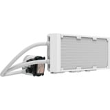 Fractal Design Radius 360 RGB White, Watercooling Blanc