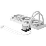 Fractal Design Radius 360 RGB White, Watercooling Blanc