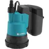 GARDENA 2000/2 Pompe à impulsion 2 bar 2000 l/h, Immersion et pression des pompes Turquoise/Noir, Pompe à impulsion, Batterie, 2 bar, 2000 l/h, Noir, Bleu