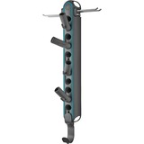 GARDENA Combisystem Tool Rack Flex, Support Gris foncé/Turquoise