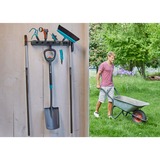 GARDENA Combisystem Tool Rack Flex, Support Gris foncé/Turquoise