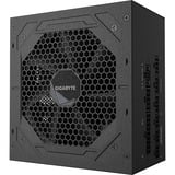 GIGABYTE UD850GM PG5 V2 alimentation  modulaire 850 watt Noir, 1x 12V-2x6, 4x PCIe