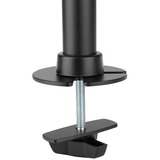 HAGOR 8706 support d'écran plat pour bureau 68,6 cm (27") Noir, Support de moniteur Noir, Pince, 10 kg, 38,1 cm (15"), 68,6 cm (27"), 100 x 100 mm, Noir