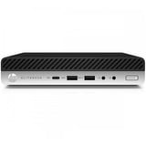 HP EliteDesk 800 G4 DM Reconditionné, Mini PC Noir/Argent