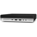 HP EliteDesk 800 G4 DM Reconditionné, Mini PC Noir/Argent