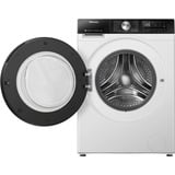 Hisense WD3S8043BW3 machine à laver avec sèche linge Pose libre Charge avant Blanc D, Machine à laver séchante Blanc/Noir, Charge avant, Pose libre, Blanc, Gauche, Gris, Boutons, Rotatif