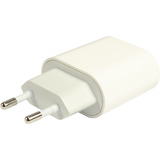 Inter-Tech PD-1020 - Chargeur rapide USB Type C Blanc