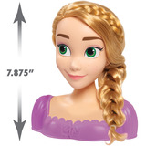 Just Play Disney Princess - Tête de coiffure Raiponce, Maquillage et tête à coiffer 