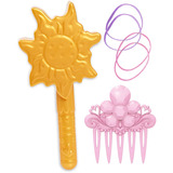 Just Play Disney Princess - Tête de coiffure Raiponce, Maquillage et tête à coiffer 