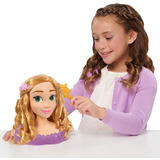 Just Play Disney Princess - Tête de coiffure Raiponce, Maquillage et tête à coiffer 