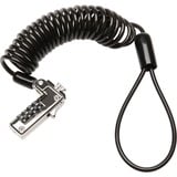 Kensington Câble de sécurité fin et portable à combinaison pour encoche standard, Verrou antivol Noir/Argent, 1,8 m, Kensington, Verrouillage à combinaison, Acier au carbone, Noir, Argent