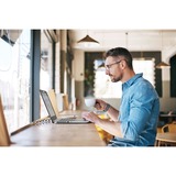 Kensington Câble de sécurité fin et portable à combinaison pour encoche standard, Verrou antivol Noir/Argent, 1,8 m, Kensington, Verrouillage à combinaison, Acier au carbone, Noir, Argent