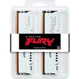 Kingston FURY FURY Beast 32 Go 6400 MT/s DDR5 CL32 DIMM (Kits de 2) White EXPO, Mémoire vive Blanc, 32 Go, 2 x 16 Go, DDR5, 288-pin DIMM, Blanc