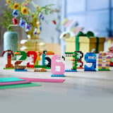 LEGO Chiffres d'anniversaire, Jouets de construction Jeu de construction, 6 an(s), Plastique, 281 pièce(s), 385 g