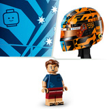 LEGO McLaren Mastercard F1 Team Oscar Piastri Helmet, Jouets de construction Jeu de construction, 14 an(s), Plastique, 793 pièce(s), 968 g
