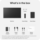 LG  27" Moniteur  Noir