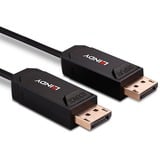 Lindy 38521 câble DisplayPort 15 m Noir Noir, 15 m, DisplayPort, DisplayPort, Mâle, Mâle, 7680 x 4320 pixels