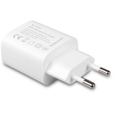 Lindy Chargeur USB Type A et C 20W Blanc, 1x USB-C, 1x USB-A