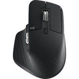 Logitech MX Master 3 souris Droitier RF Sans fil + Bluetooth Laser 4000 DPI Noir, Droitier, Laser, RF Sans fil + Bluetooth, 4000 DPI, Noir