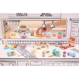 MGA Entertainment MGA's Miniverse- Make It Mini Foods: Cafe Series 5, Bricolage Miniverse MGA's - Make It Mini Foods: Cafe Series 5, 8 an(s), Multicolore, Plastique
