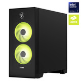 MSI 00B94321-003, PC gaming Noir/transparent