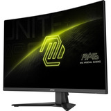 MSI MAG 321CQFDE E18 31.5" Moniteur gaming incurvé Noir, 1x DisplayPort, 2x HDMI, 180 Hz, 80 cm (31.5"), 2560 x 1440 pixels, Wide Quad HD, 0,5 ms, Noir