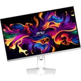 MSI MPG 321URXWDE QD-OLED écran plat de PC 80 cm (31.5") 3840 x 2160 pixels 4K Ultra HD Blanc Moniteur gaming Blanc, 1x DisplayPort, 2x HDMI, 1x USB-C, 2x USB-A, 240 Hz, 80 cm (31.5"), 3840 x 2160 pixels, 4K Ultra HD, QD-OLED, 0,03 ms, Blanc