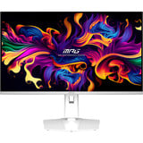 MSI MPG 321URXWDE QD-OLED écran plat de PC 80 cm (31.5") 3840 x 2160 pixels 4K Ultra HD Blanc Moniteur gaming Blanc, 1x DisplayPort, 2x HDMI, 1x USB-C, 2x USB-A, 240 Hz, 80 cm (31.5"), 3840 x 2160 pixels, 4K Ultra HD, QD-OLED, 0,03 ms, Blanc