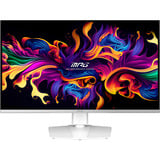 MSI MPG 321URXWDE QD-OLED écran plat de PC 80 cm (31.5") 3840 x 2160 pixels 4K Ultra HD Blanc Moniteur gaming Blanc, 1x DisplayPort, 2x HDMI, 1x USB-C, 2x USB-A, 240 Hz, 80 cm (31.5"), 3840 x 2160 pixels, 4K Ultra HD, QD-OLED, 0,03 ms, Blanc