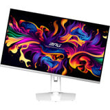 MSI MPG 321URXWDE QD-OLED écran plat de PC 80 cm (31.5") 3840 x 2160 pixels 4K Ultra HD Blanc Moniteur gaming Blanc, 1x DisplayPort, 2x HDMI, 1x USB-C, 2x USB-A, 240 Hz, 80 cm (31.5"), 3840 x 2160 pixels, 4K Ultra HD, QD-OLED, 0,03 ms, Blanc