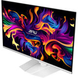 MSI MPG 321URXWDE QD-OLED écran plat de PC 80 cm (31.5") 3840 x 2160 pixels 4K Ultra HD Blanc Moniteur gaming  Blanc, 80 cm (31.5"), 3840 x 2160 pixels, 4K Ultra HD, QD-OLED, 0,03 ms, Blanc