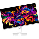 MSI MPG 321URXW QD-OLED écran plat de PC 80 cm (31.5") 3840 x 2160 pixels 4K Ultra HD Blanc Moniteur gaming  Blanc, 80 cm (31.5"), 3840 x 2160 pixels, 4K Ultra HD, QD-OLED, 0,03 ms, Blanc