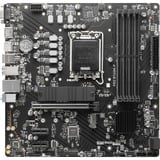 MSI PRO B760M-P socket 1700 carte mère socket 1700 Noir, RAID, Gb-LAN, Sound, µATX