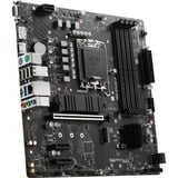 MSI PRO B760M-P socket 1700 carte mère socket 1700 Noir, RAID, Gb-LAN, Sound, µATX