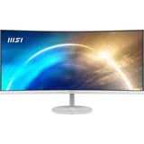 MSI PRO MP341CQWDE 34" Moniteur UltraWide incurvé  Blanc