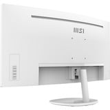 MSI PRO MP341CQWDE 34" Moniteur UltraWide incurvé  Blanc