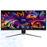MSI  34.2" Moniteur UltraWide gaming incurvé  Noir