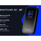 Netgear Nighthawk 5G M7, WLAN-LTE-Routeur Noir, Routeur Wi-Fi 7, 5G, eSIM