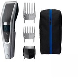 Philips 5000 series Tondeuse à cheveux lavable, technologie Trim-n-Flow PRO Argent/Noir, technologie Trim-n-Flow PRO, Noir, Argent, 0,5 mm, 2,8 cm, 4,1 cm, Acier inoxydable, Batterie