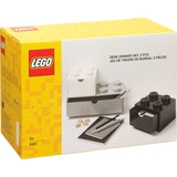 Room Copenhagen Briques de rangement LEGO, 3 pièces, Boîte de rangement Blanc