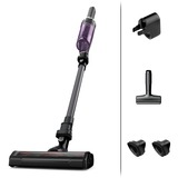 Rowenta RH1128 Aspirateur-balai 2 en 1 Batterie Sec Sans sac 0,4 L Violet, Aluminium, Aspirateur balais Gris foncé/Violet, Aspirateur-balai 2 en 1, Sans sac, Violet, Aluminium, 0,4 L, Rectangulaire, Sec