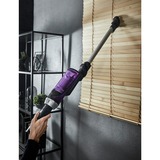 Rowenta RH1128 Aspirateur-balai 2 en 1 Batterie Sec Sans sac 0,4 L Violet, Aluminium, Aspirateur balais Gris foncé/Violet, Aspirateur-balai 2 en 1, Sans sac, Violet, Aluminium, 0,4 L, Rectangulaire, Sec
